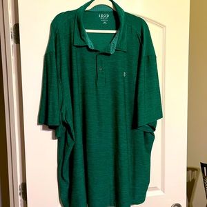 Like New Izod Golf Polo - Green - Size 4XLT